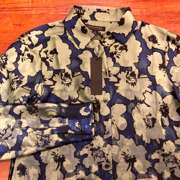 Banana Republic Floral Blouse - Picture 5 of 6